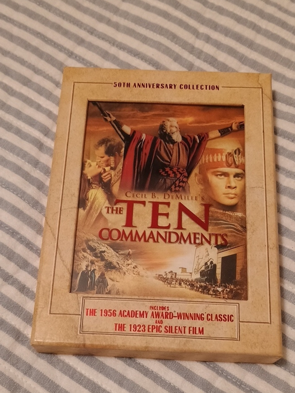 The Ten Commandments 50th Anniversary Collector Edition - Beige